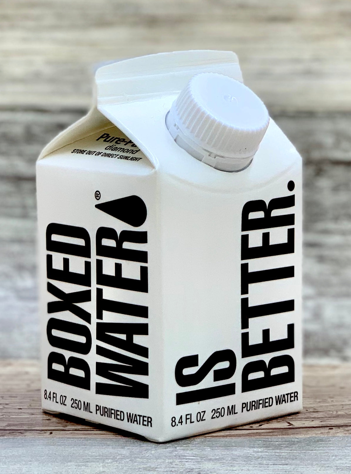 BOXED WATER IS BETTER